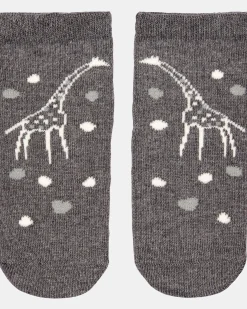 Organic Socks Ankle Jacquard>Toshi Best Sale